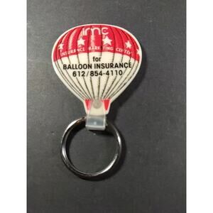 IMC Balloon Insurance Rubber Vintage Keychain Propane Pressure Chart